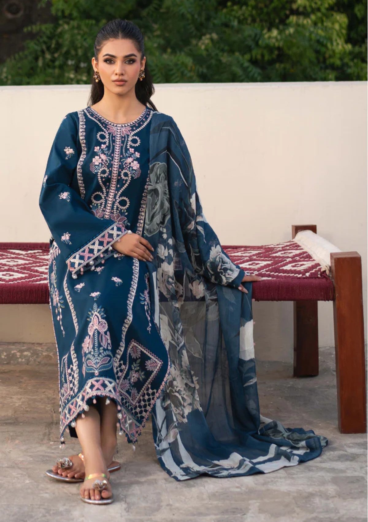 Humdum D-06 Lawn Mehrmaa 26 3 Humdum D-06 Lawn Mehrmaa 26 - Image 3