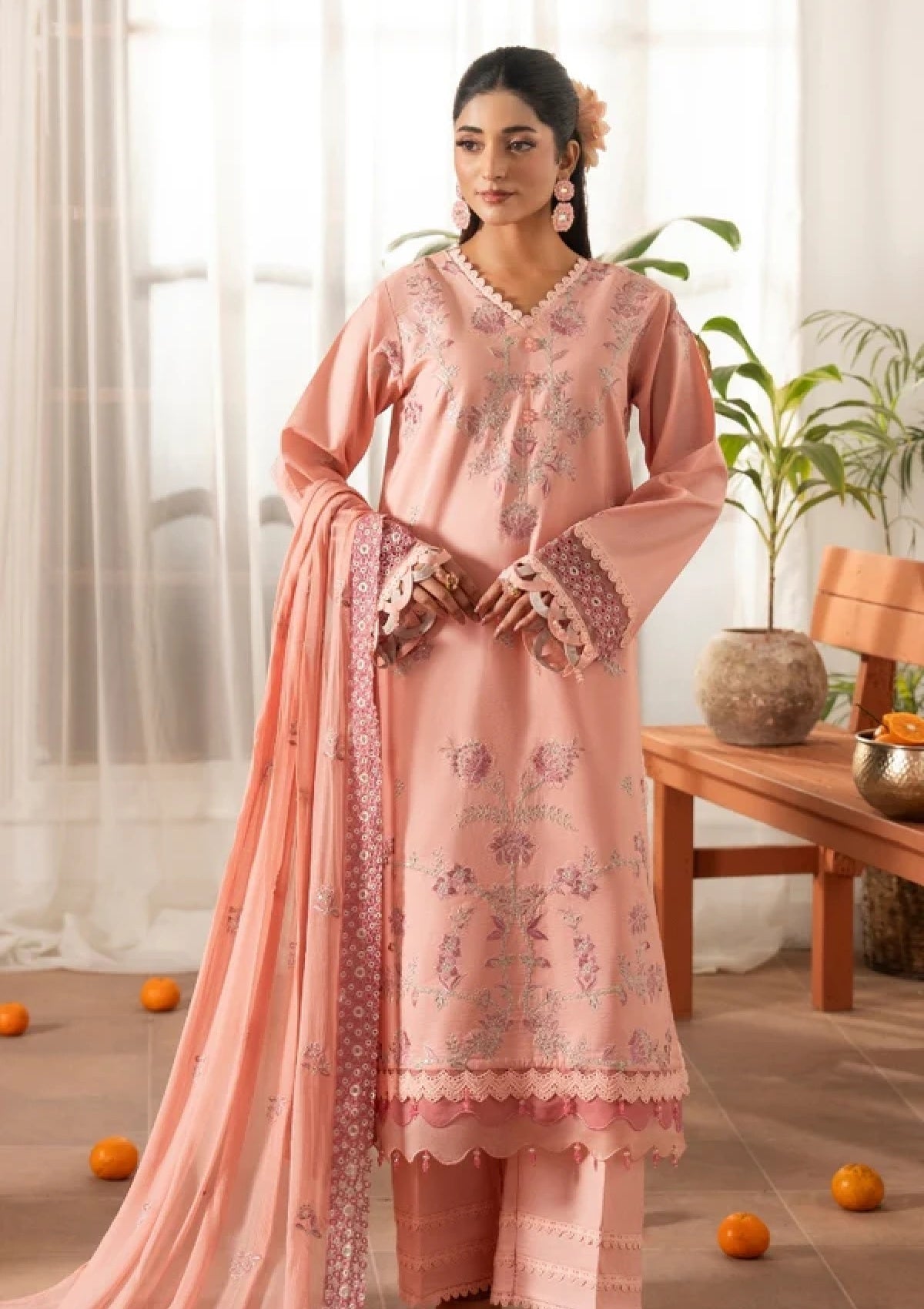 Humdum D-07 Lawn Meraki Summer 26 1 Humdum D-07 Lawn