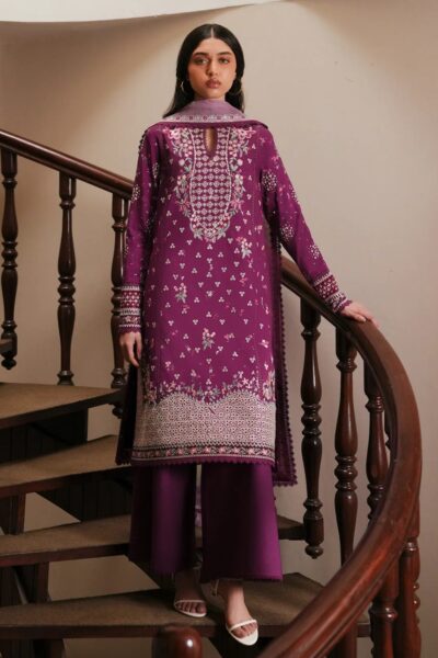 Afrozeh Florette Pre-Eid Lilace Lawn Collection 2026