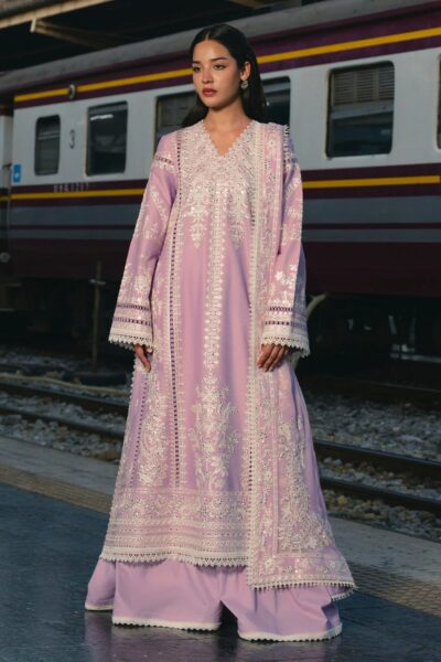 Afrozeh Mulaqaat Dilnasheen Lawn Collection 2026