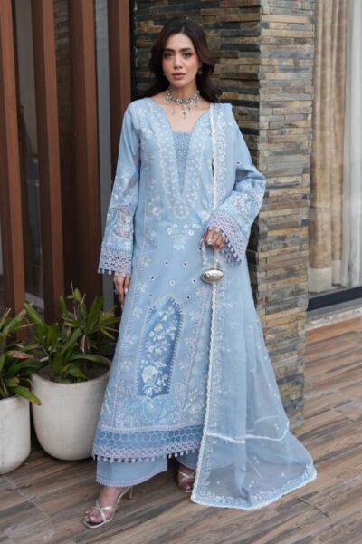 Aylin Luxury Summer Bluebell Grace Lawn Collection 2026