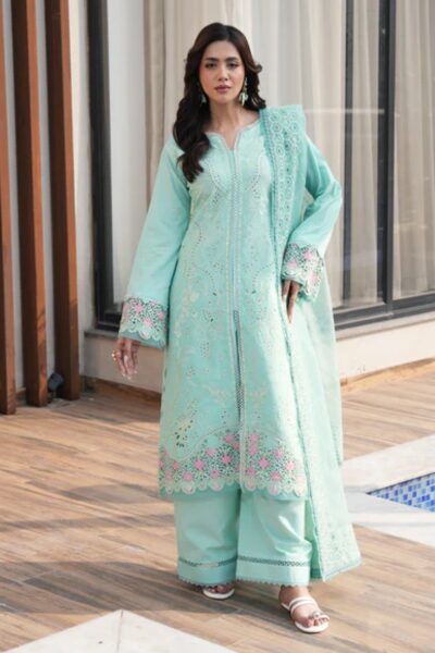 Aylin Luxury Summer Mint Blossom Lawn Collection 2026