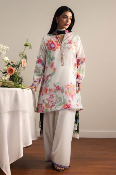 Coco By Zara Shahjahan Prints D-02B Asahi Drop Two Lawn Collection 26