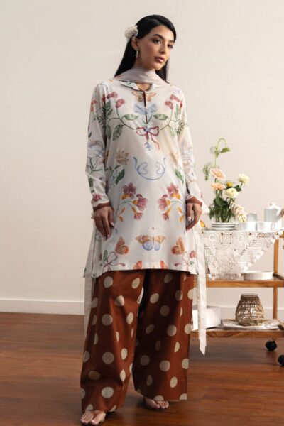 Coco By Zara Shahjahan Prints D-08a Yuki Drop Two Lawn Collection 26