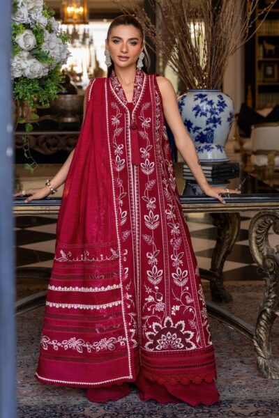 Crimson Flow Cfd 5a A Handmade Tale Lawn Collection 2026