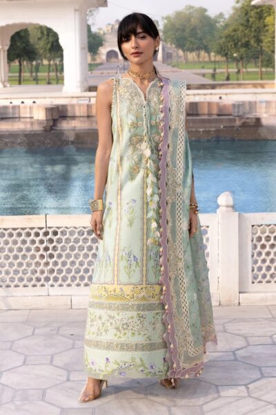 Crimson Flow Cfd 9b Sun-Kissed Letter Lawn Collection 2026