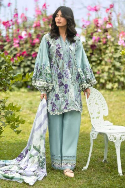 Elaf Premium Bridgerton Prints Epb 02b Lady Ever Lawn Collection 2026
