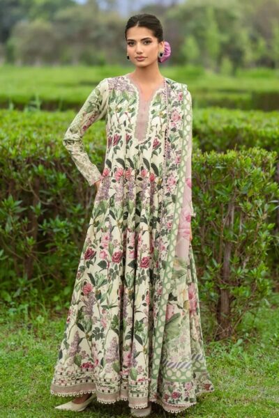 Elaf Premium Bridgerton Prints Epb 03B Petaline Lawn Collection 2026