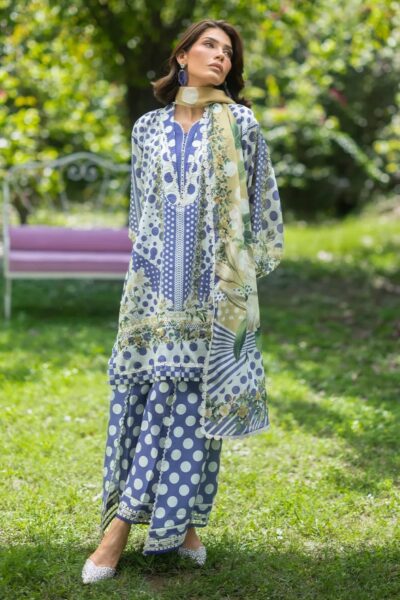 Elaf Premium Bridgerton Prints Epb 05a Violette Lawn Collection 2026