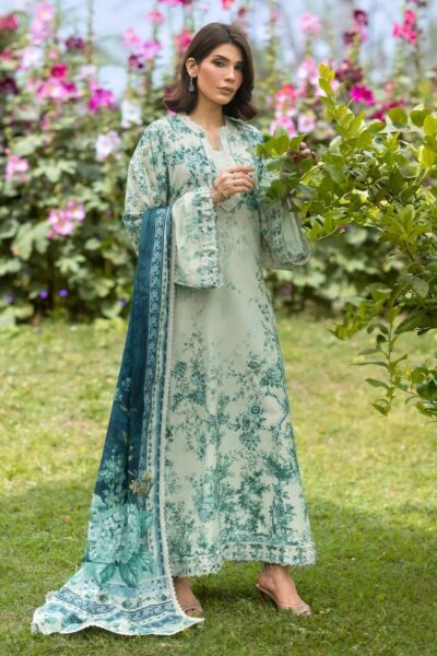 Elaf Premium Bridgerton Prints Epb 07a Daphanee Lawn Collection 2026