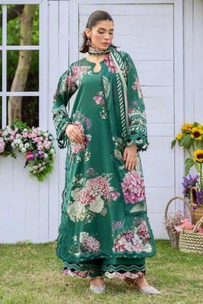 Elaf Premium Bridgerton Prints Epb 08b Marin Lawn Collection 2026