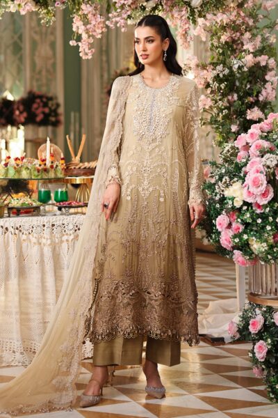 Formals Maria B Tea Affair Chiffons Mt 03 Lawn Collection 2026