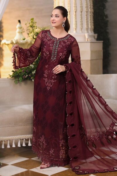 Formals Maria B Tea Affair Chiffons Mt 08 Lawn Collection 2026
