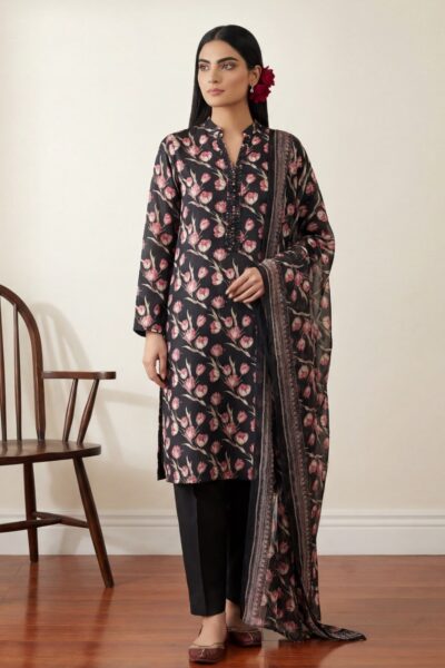 Formals Rubaaiyat Shamoz Silk Rss 02 Black 1 Lawn Collection 2026