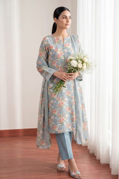 Formals Rubaaiyat Shamoz Silk Rss 02 Grey Lawn Collection 2026