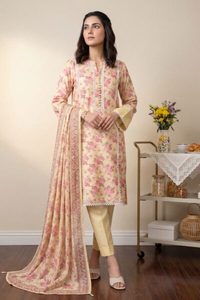 Formals Rubaaiyat Shamoz Silk Rss 02 Light Golden Lawn Collection 2026