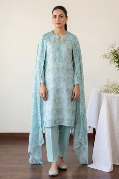 Formals Rubaaiyat Shamoz Silk Rss 02 Sea Green Lawn Collection 2026