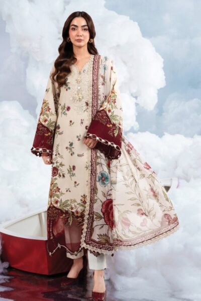 M.Basics Dreamscape Eid Ii D 01a Lawn Collection 2026