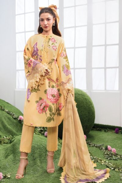 M.Basics Dreamscape Eid Ii D 04b Lawn Collection 2026
