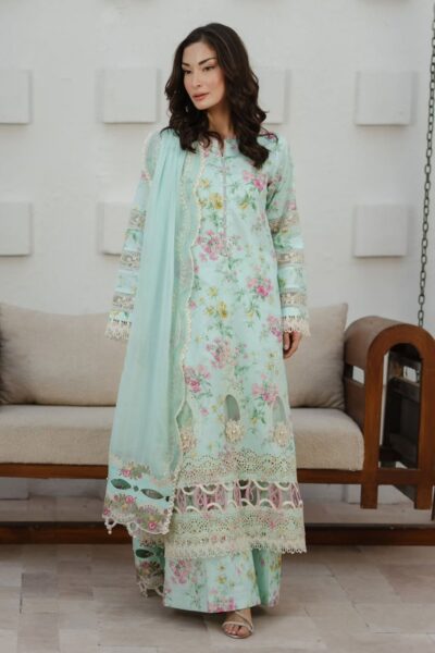 Mm Manara Summer Dreams D 03 Sea Breeze Lawn Collection 2026