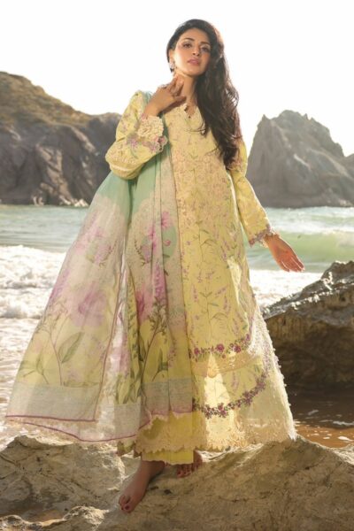 Mm Manara Summer Dreams D 06 Golden Haze Lawn Collection 2026