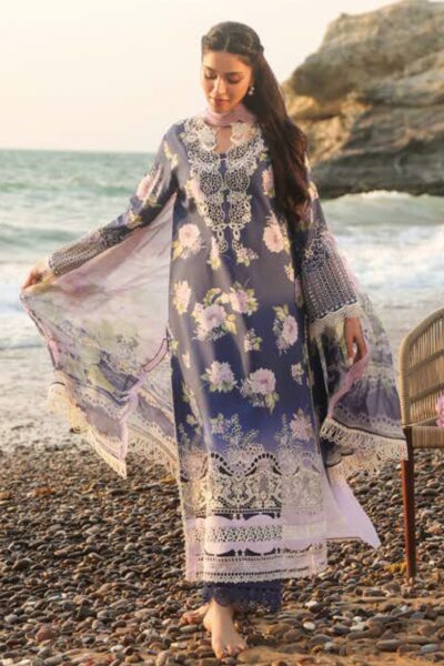 Mm Manara Summer Dreams D 12 Serenity Lawn Collection 2026