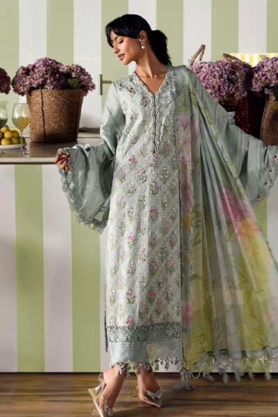 Maria B M Prints The Sun Club Msc 01b Lawn Collection 2026