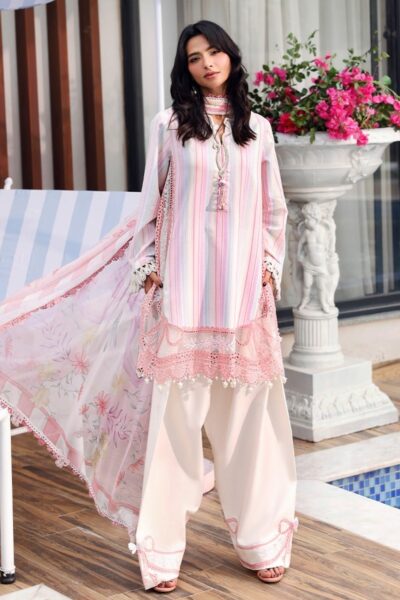 Maria B M Prints The Sun Club Msc 02a Lawn Collection 2026