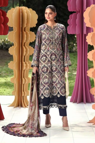 Maria B M Prints The Sun Club Msc 03b Lawn Collection 2026