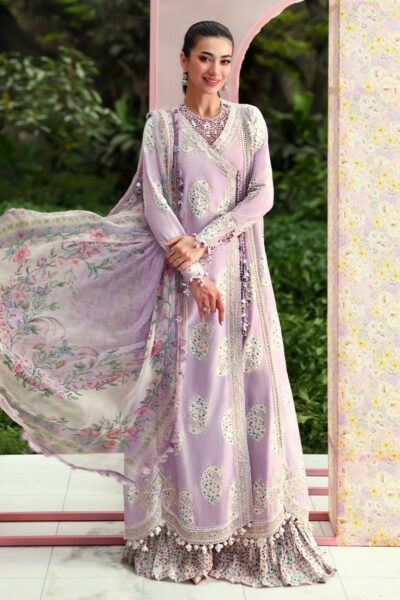 Maria B M Prints The Sun Club Msc 09b Lawn Collection 2026
