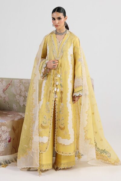 Qalamkar Festive Qfl 05 Zaria Lawn Collection 2026