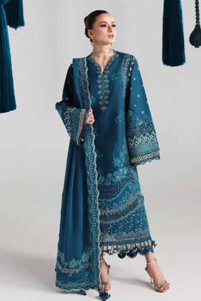 Qalamkar Festive Qfl 07 Kaisa Lawn Collection 2026