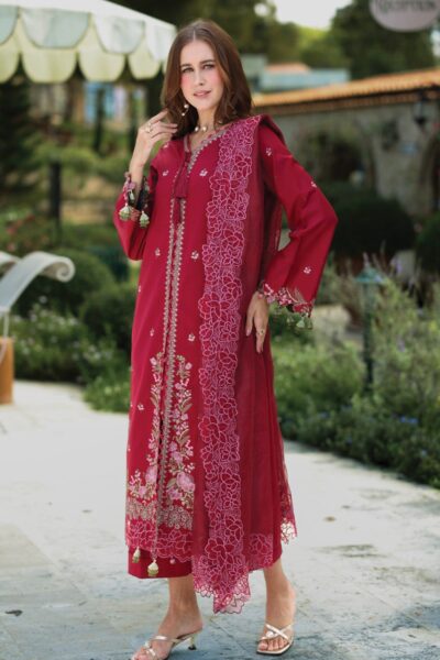 Raaya Luxury Embroidered Rl 01 Grace Lawn Collection 2026