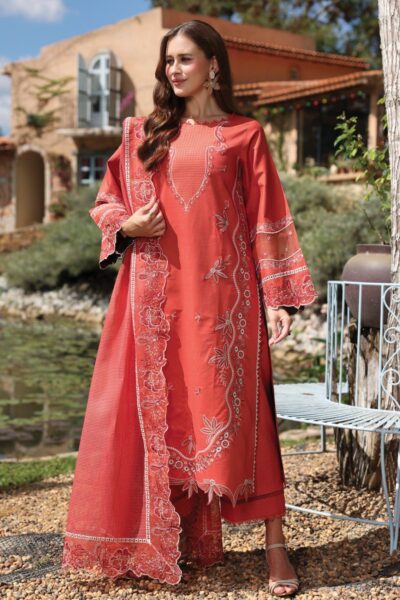 Raaya Luxury Embroidered Rl 04 Elva Lawn Collection 2026