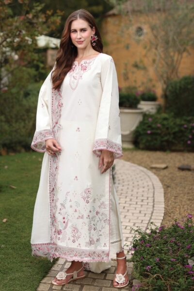 Raaya Luxury Embroidered Rl 11 Evlayn Lawn Collection 2026