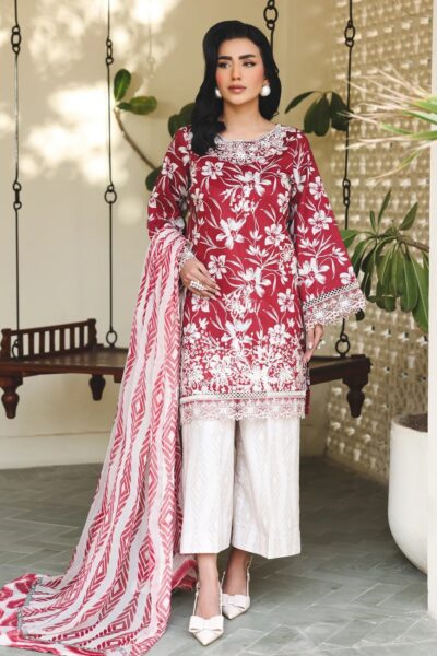 Raaya Zinnia Summer D 12 Akira Lawn Collection 2026
