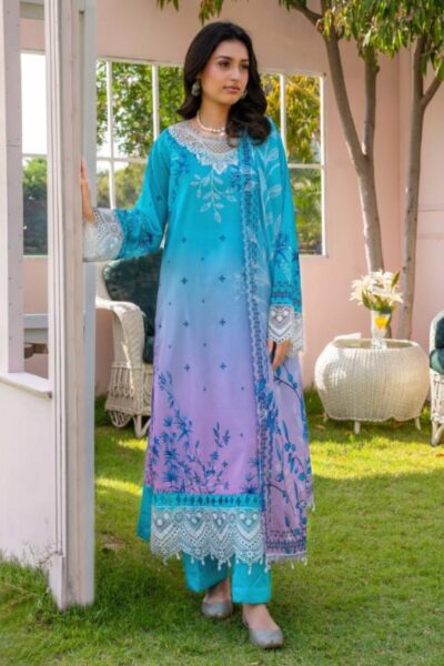 Rajis Clothing Gul Rang Print Kari Rj 01 Lawn Collection 2026