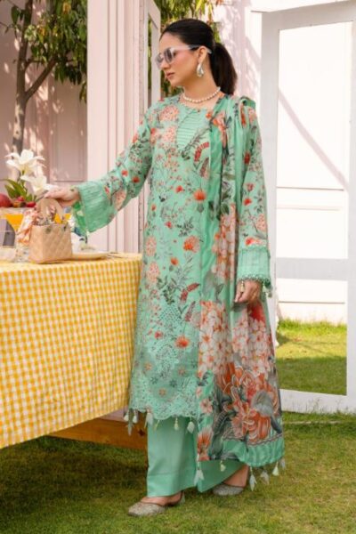 Rajis Clothing Gul Rang Print Kari Rj 03 Lawn Collection 2026