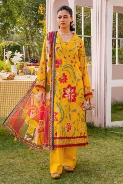 Rajis Clothing Gul Rang Print Kari Rj 05 Lawn Collection 2026
