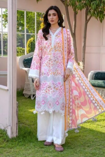 Rajis Clothing Gul Rang Print Kari Rj 08 Lawn Collection 2026