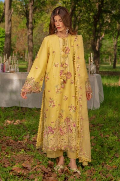 Rang Rasiya Luxury Eid Rle 06 Mysha Lawn Collection 2026