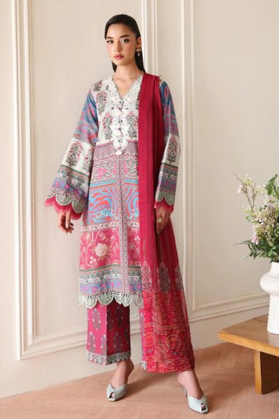 Roheenaz Eclat Garden Printed Runss 502 Rosette Dream Lawn Collection 2026