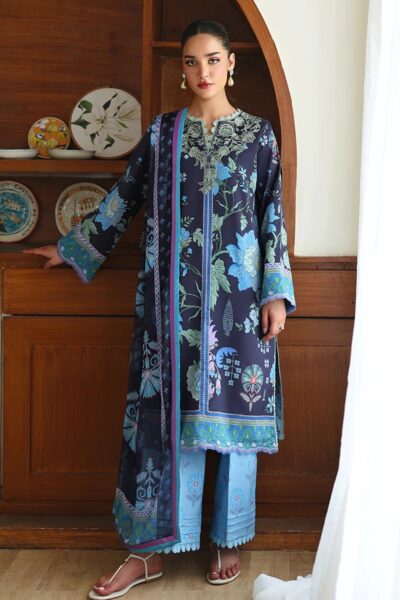 Roheenaz Eclat Garden Printed Runss 504 Orchid Meadow Lawn Collection 2026