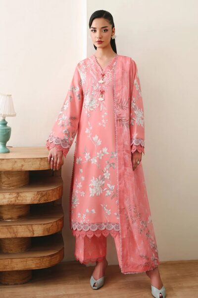 Roheenaz Eclat Garden Printed Runss 505 Azalea Grace Lawn Collection 2026