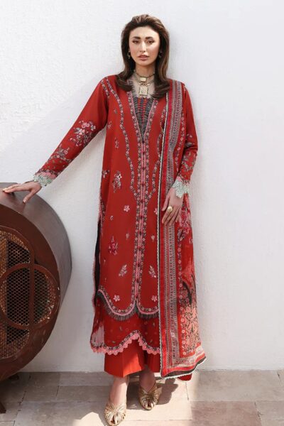 Roheenaz Floral Reveire Runss 603 Serene Bloom Lawn Collection 2026