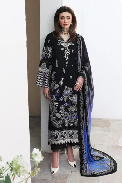 Roheenaz Floral Reveire Runss 605 Vogue Theory Lawn Collection 2026