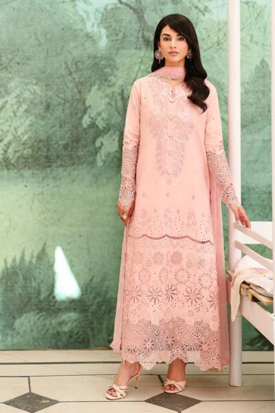 Roheenaz Veil Of Summer Chikankari Edit Azure Elan Lawn Collection 2026