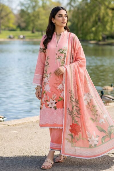 Rubaaiyat R Prints Volume 2 Rp2 20 Peach Lawn Collection 2026