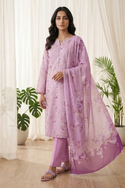 Rubaaiyat R Prints Volume 3 D 15 Lt Pink Lawn Collection 2026