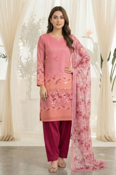 Rubaaiyat R Prints Volume 3 D 22 Dt Pink Lawn Collection 2026